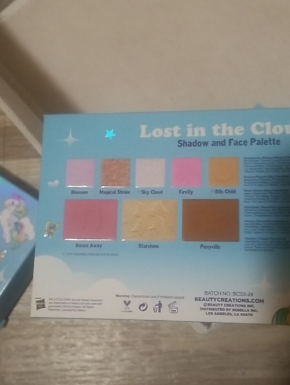 My Little Pony Lost In The Clouds Makeup Bundle - Picture 3 of 16